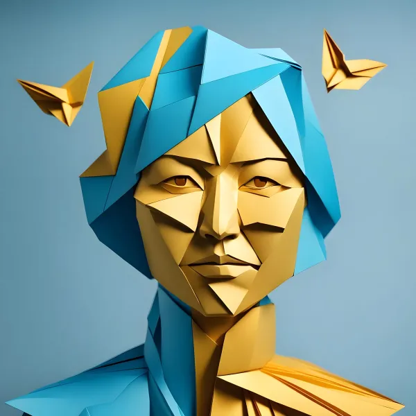 Gold Butterfly