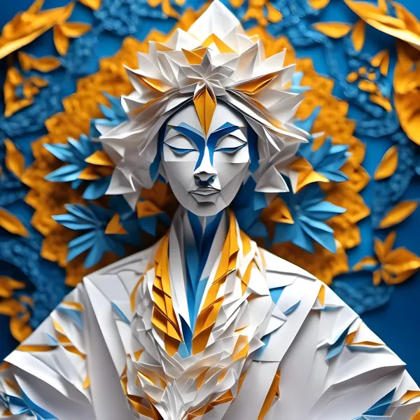 Indigo Sunburst