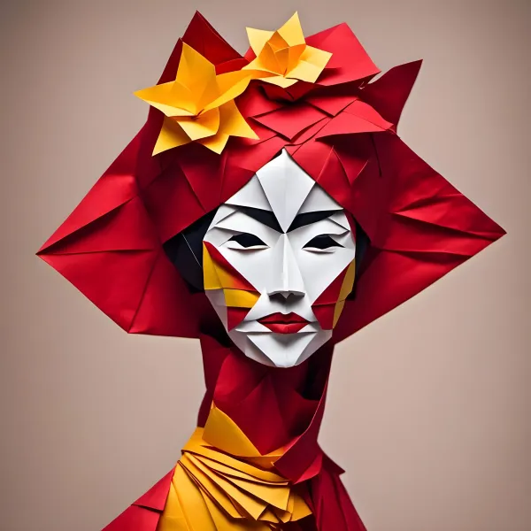Crimson Origami