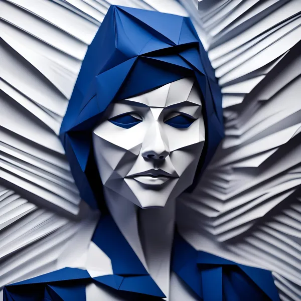 Cobalt Pleat
